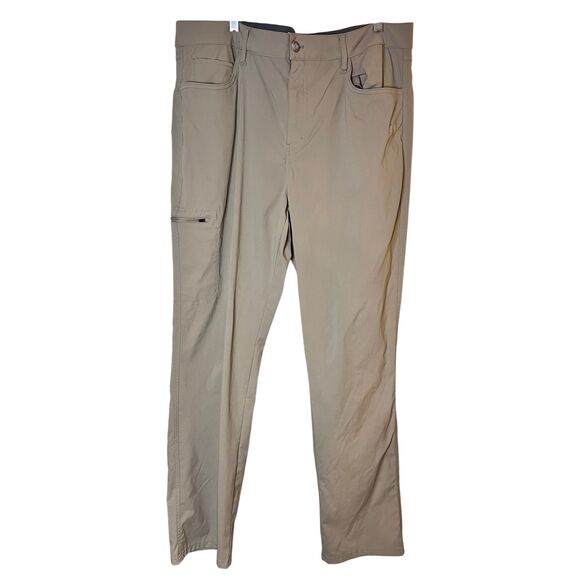 Weatherproof Vintage Men's Khaki Beige Outdoor Pants Size 38 x32 - Picture 1 of 5
